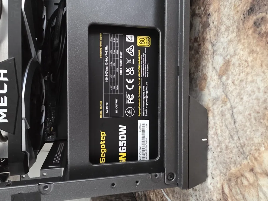 Segotep 650W PSU